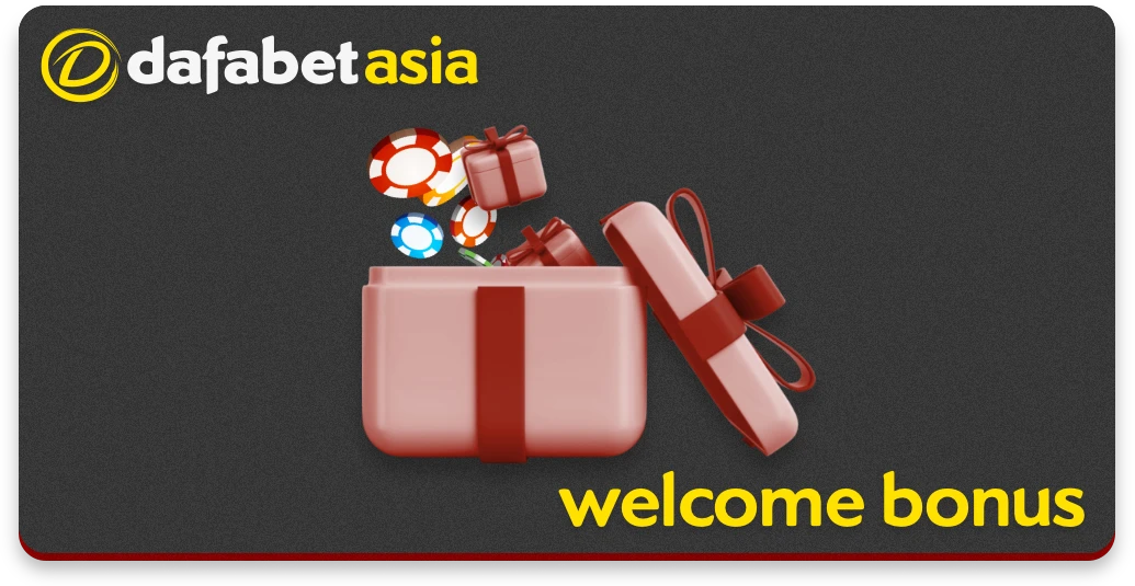 Welcome bonus casino for new users Dafabet