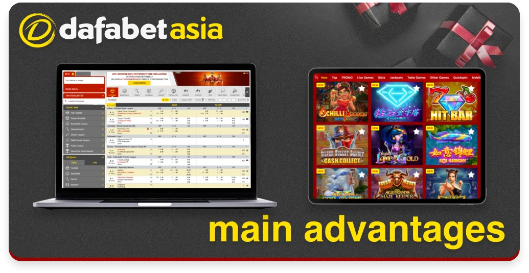 Dafabet platform has a number of advantages, including good bonuses, many banking options, great support team and more