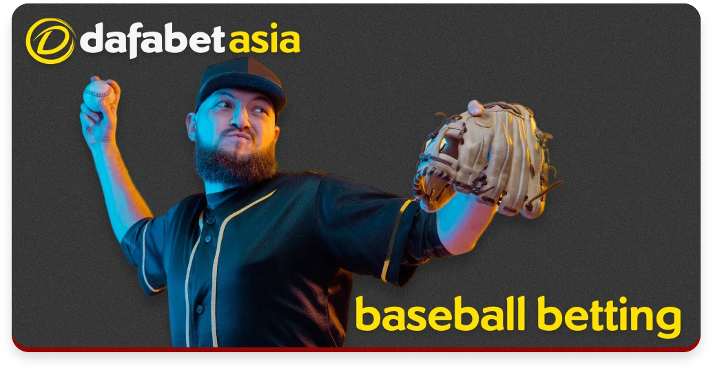 Dafabet के ग्राहक लोकप्रिय अमेरिकी खेल बेसबॉल पर दांव लगा सकते हैं