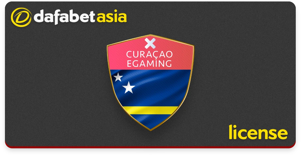 Dafabet Asia is authorized and licensed for legal betting and casinos