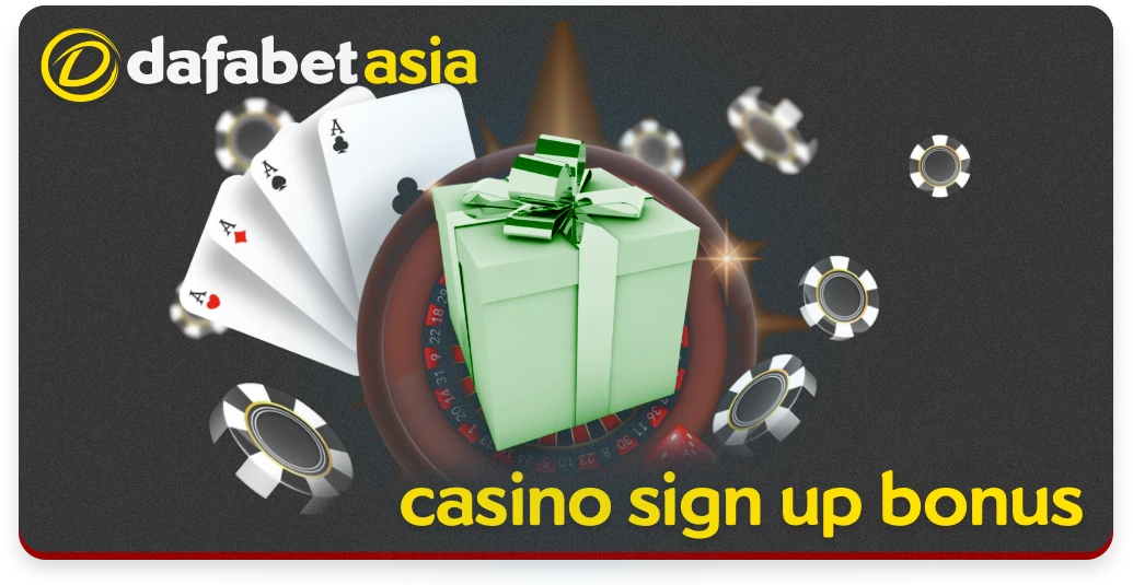 Nice sign-up bonus at Dafabet Casino for new players