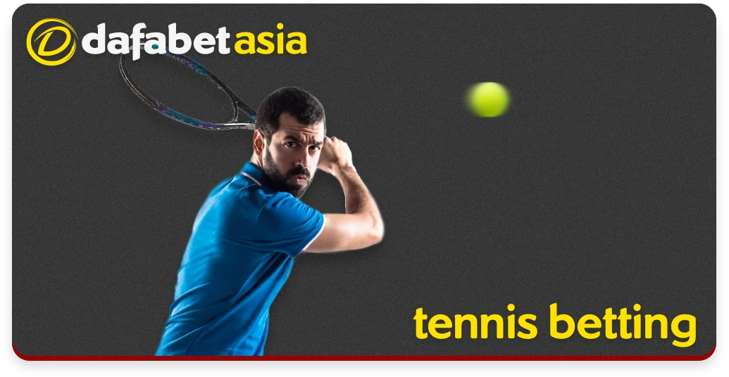 A Dafabet tem uma ampla gama de apostas em tênis disponíveis na plataforma